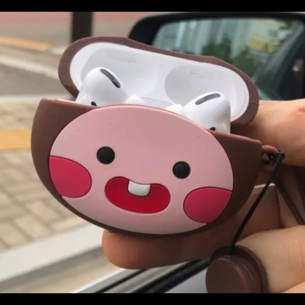 Apple Airpods Pro case cover Pig